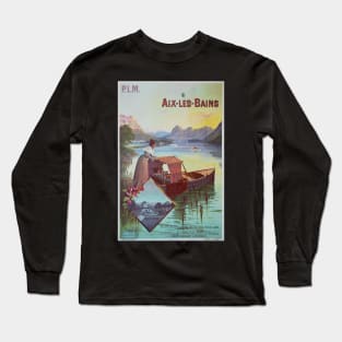 Aix-les-Bains,Savoie,France,Travel Poster Long Sleeve T-Shirt